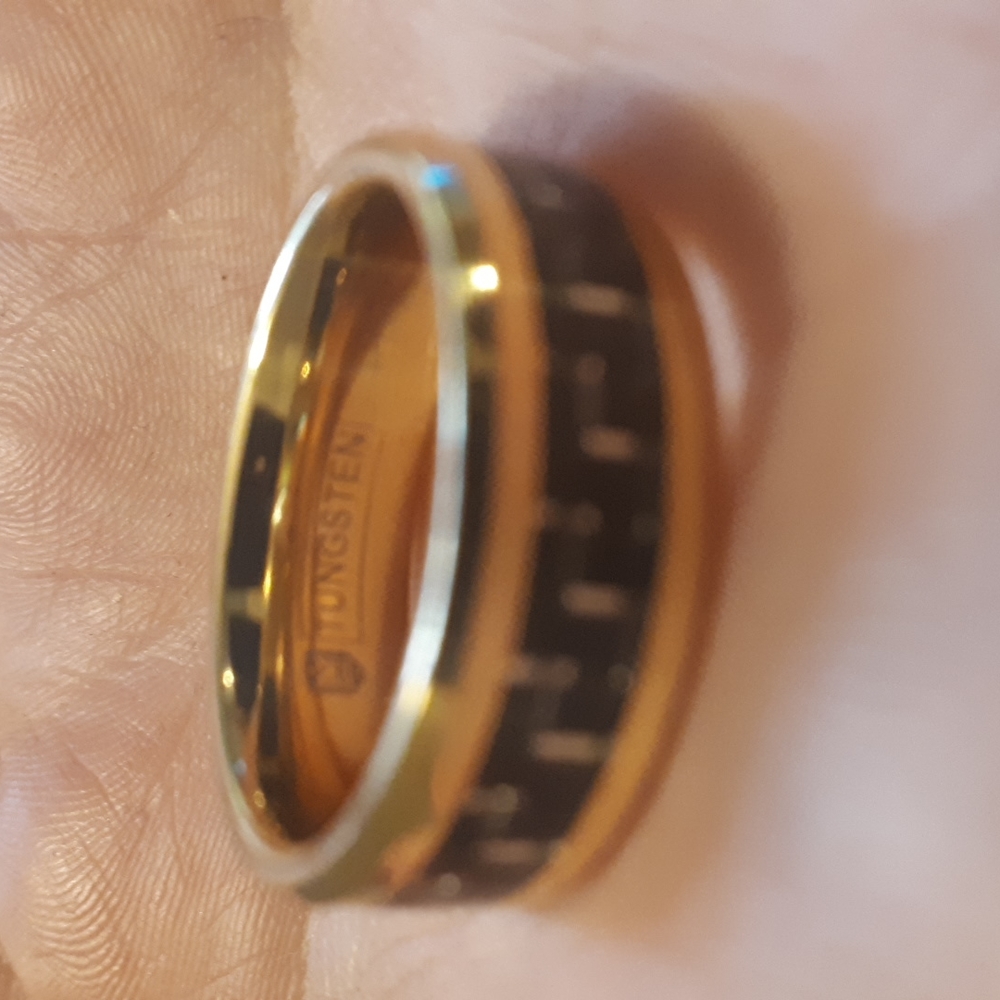 Tungsten carbon fiber ring